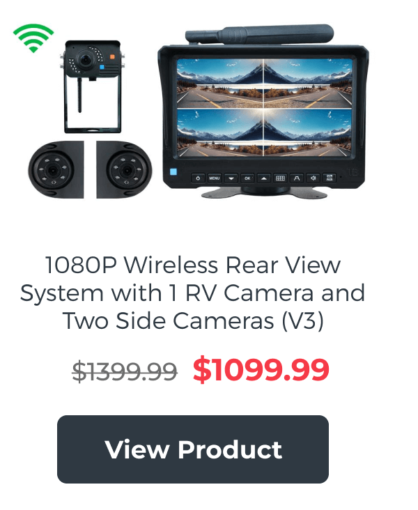 V3 Wireless System with 2 Side Cameras