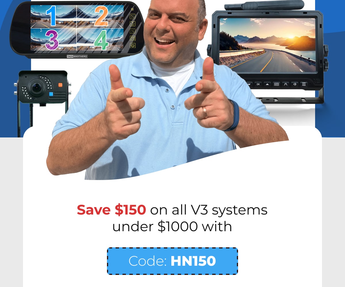 Save $150 on all V3 systems - Code: HN150