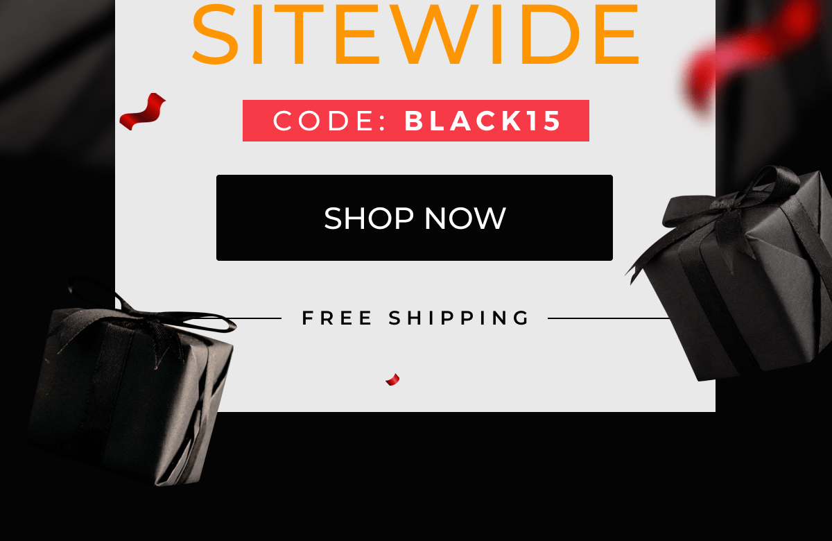 15% off sitewide - Shop now