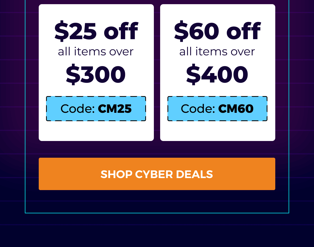 Shop cyber deals